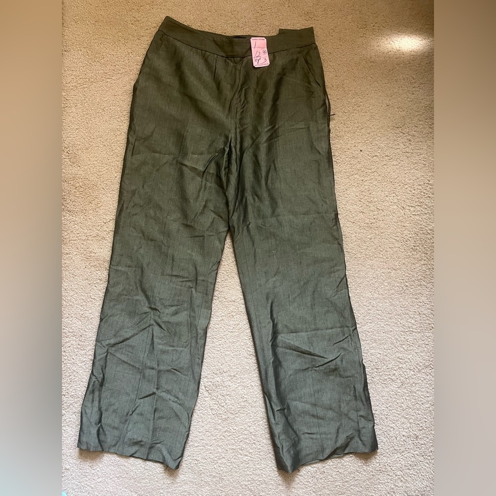 Shiny Green Pants